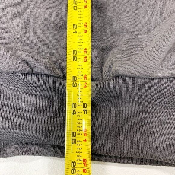 Vintage Track And Court Jacket Mens Medium Gray White Outdoor 80s Streetwear - Picture 9 of 10